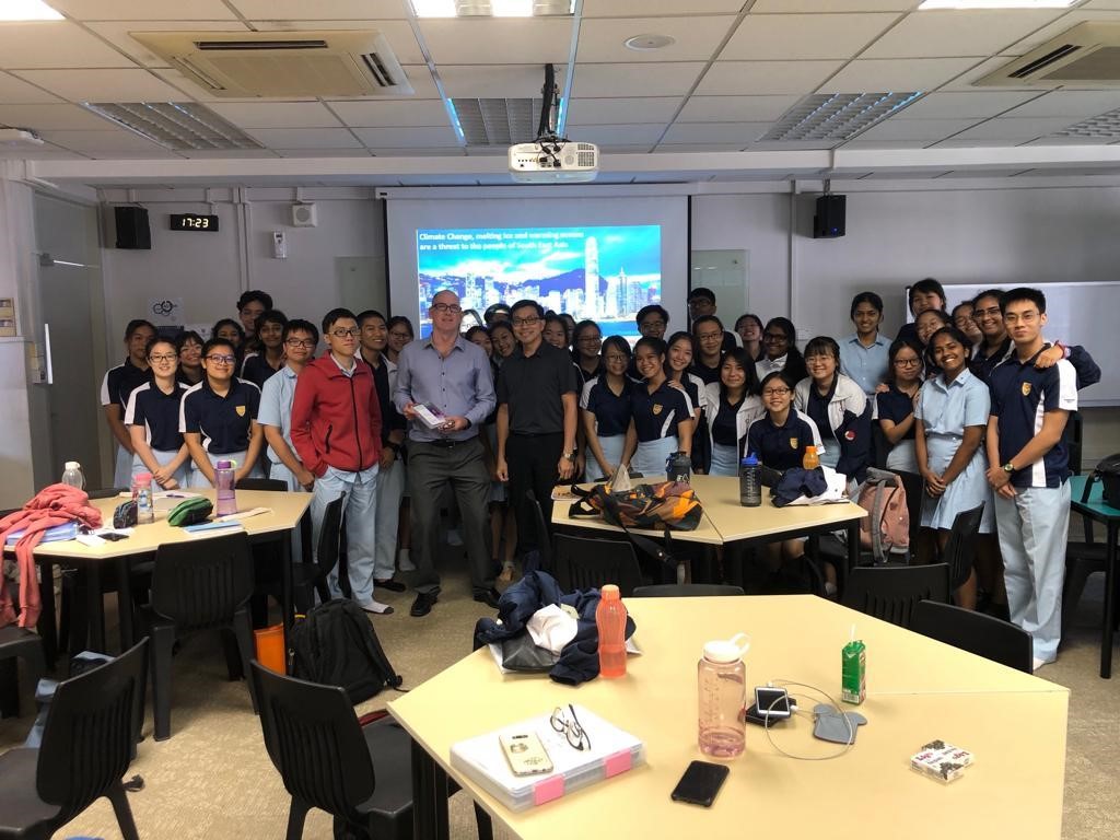 Climate change, melting ice and warming oceans Talk by A/P Adam Switzer, Nanyang Technological University